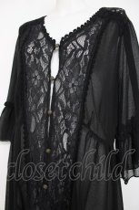画像3: axes femme / バックレースアップガウン M 黒 Y-26-07-20-025-AX-TO-SZ-ZY (3)