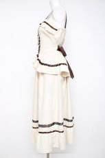画像2: axes femme / ビスチェ×スカートセットアップ M キナリ Y-26-07-20-028-AX-OP-SZ-ZY (2)