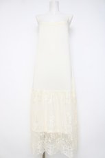 画像1: axes femme / レース使いペチワンピース M 生成り Y-26-07-20-029-AX-OP-SZ-ZY (1)