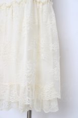 画像3: axes femme / レース使いペチワンピース M 生成り Y-26-07-20-030-AX-OP-SZ-ZY (3)
