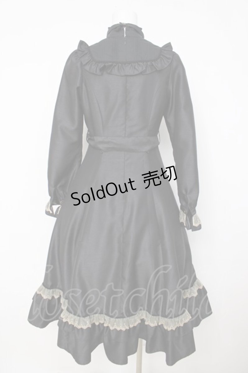 画像2: Victorian maiden / バロックシャンタンクラシカルドールロングドレス  黒 Y-26-07-21-074-CL-OP-HR-ZY (2)