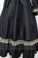 画像4: Victorian maiden / バロックシャンタンクラシカルドールロングドレス  黒 Y-26-07-21-074-CL-OP-HR-ZY (4)