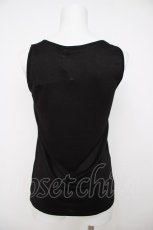 画像2: axes femme / ラメカットレースタンクトップ F 黒 Y-26-07-21-009-AX-TO-SZ-ZY (2)
