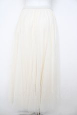 画像2: axes femme POETIQUE / チュールスカート M 白 Y-26-07-21-100-AX-BL-SZ-ZY (2)