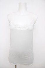 画像1: axes femme / ラメカットレースタンクトップ F 生成り Y-26-07-21-004-AX-TO-SZ-ZY (1)
