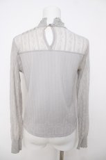 画像2: axes femme / /ビスチェ風レーシープルオーバー M グレー Y-26-07-21-038-AX-TO-SZ-ZY (2)
