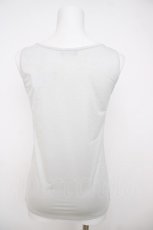 画像2: axes femme / ラメカットレースタンクトップ F 生成り Y-26-07-21-004-AX-TO-SZ-ZY (2)