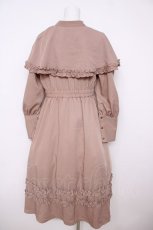 画像2: FLC / MINA*ケープワンピース  ピンク Y-26-07-23-054-LO-OP-AS-ZY (2)