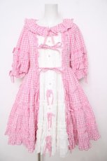 画像1: Angelic Pretty / Little Houseワンピース  ピンク Y-26-07-23-056-AP-OP-HR-ZY (1)