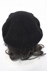 画像3: m petit by misako / AMリボンBベレー 57.5cm 中黒 Y-26-07-23-018-LO-AC-SZ-ZY (3)