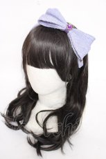 画像1: MILK / Straw Ribbonヘアバンド  パープル Y-26-07-23-019-ML-AC-SZ-ZY (1)