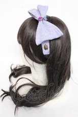画像2: MILK / Straw Ribbonヘアバンド  パープル Y-26-07-23-019-ML-AC-SZ-ZY (2)
