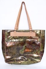 画像2: Jean Paul GAULTIER / Vサイバークリアトートバッグ  玉虫 Y-26-07-23-021-GO-BG-SZ-ZY (2)