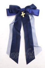 画像1: Angelic Pretty / SaintCrossクリップ  ネイビー Y-26-07-23-003-AP-AC-SZ-ZY (1)