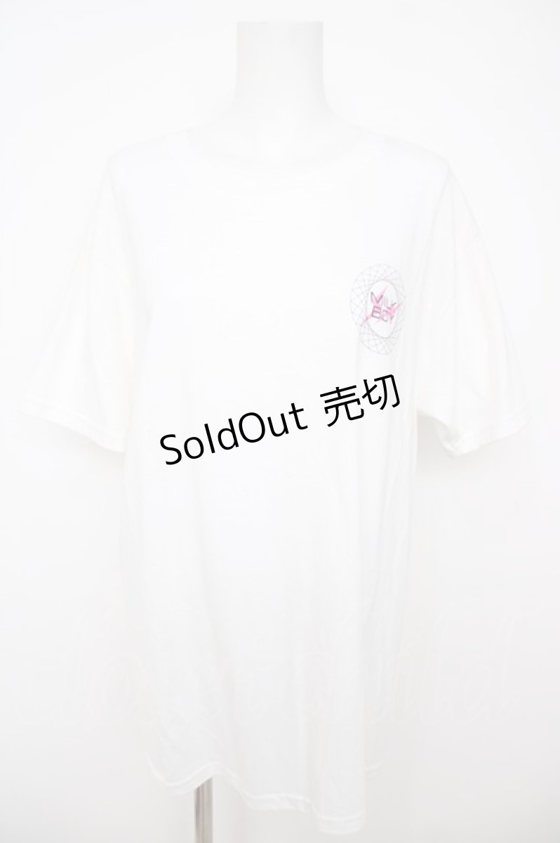 画像1: MILKBOY / "Mister Making Left"Tシャツ L 白 Y-26-07-23-028-MB-TS-ET-ZY (1)