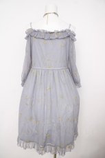 画像2: To Alice / 星座刺繍チュールワンピースセット S グレー Y-26-07-24-108-LO-OP-SZ-ZY (2)
