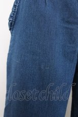 画像3: axes femme / デニムフリルワイドパンツ M ブルー Y-26-07-24-114-AX-PA-SZ-ZY (3)