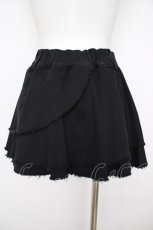 画像2: REFLEM / スタッズベルト付きフリルスカート F 黒 Y-26-07-24-119-PU-SK-SZ-ZY (2)