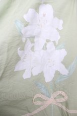 画像3: Hoshibako Works / カサブランカ・ギフト リボンブーケスカート  グリーン Y-26-07-24-121-LO-SK-SZ-ZY (3)