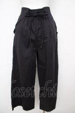 画像2: axes femme / ハイウエストZIPワイドパンツ M 黒 Y-26-07-24-122-AX-PA-SZ-ZY (2)