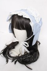 画像1: Whinny / カリスマニート日和ヘッドドレス  サックス Y-26-07-24-014-PU-AC-SZ-ZY (1)
