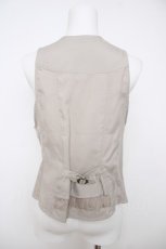 画像2: axes femme POETIQUE / レースフリルベスト M ベージュ Y-26-07-24-029-AX-TO-SZ-ZY (2)