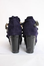 画像3: axes femme / リボン付きストラップパンプス L パープル Y-26-07-25-003-AX-SH-SZ-ZY (3)