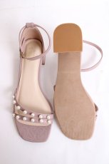 画像5: axes femme / パールストラップサンダル L ピンク Y-26-07-25-026-AX-SH-SZ-ZY (5)