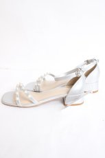 画像2: axes femme / パールストラップサンダル L シルバー Y-26-07-25-027-AX-SH-SZ-ZY (2)