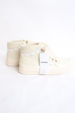 画像4: axes femme / 折り返しレーススニーカー L キナリ Y-26-07-25-030-AX-SH-SZ-ZY (4)