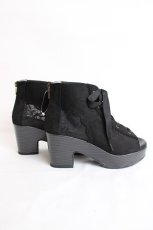 画像4: axes femme / レースアップブーサン L 黒 Y-26-07-25-035-AX-SH-SZ-ZY (4)