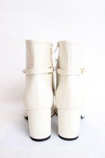 画像3: axes femme / ベルトデザインショートブーツ L 生成り Y-26-07-25-005-AX-SH-SZ-ZY (3)
