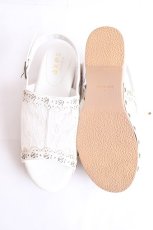 画像5: axes femme / レースサボサンダル L 生成り Y-26-07-25-053-AX-SH-SZ-ZY (5)