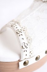画像6: axes femme / レースサボサンダル L 生成り Y-26-07-25-053-AX-SH-SZ-ZY (6)