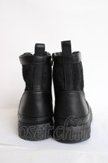 画像3: axes femme / レースハイカットスニーカー L 黒 Y-26-07-25-001-AX-SH-SZ-ZY (3)
