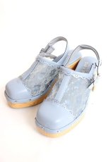 画像1: axes femme / スタッズデザインレースサボ L サックス Y-26-07-25-065-AX-SH-SZ-ZY (1)