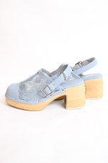 画像2: axes femme / スタッズデザインレースサボ L サックス Y-26-07-25-065-AX-SH-SZ-ZY (2)