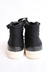 画像3: axes femme / 折り返しレーススニーカー L 黒 Y-26-07-25-067-AX-SH-SZ-ZY (3)