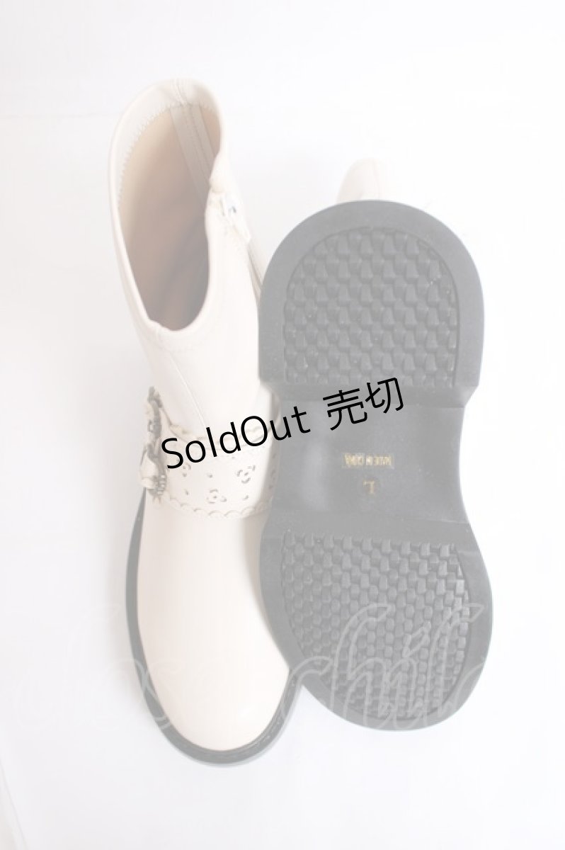 画像5: axes femme / ストレッチエンジニアブーツ L ベージュ Y-26-07-25-073-AX-SH-SZ-ZY (5)