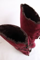 画像5: axes femme / ファー折り返し3Wayブーツ L ワイン Y-26-07-25-080-AX-SH-SZ-ZY (5)