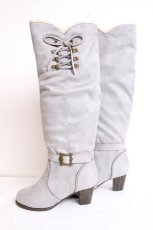 画像2: axes femme / 3Wayロングブーツ L グレー Y-26-07-25-081-AX-SH-SZ-ZY (2)