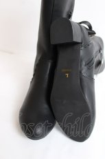 画像5: axes femme / バックレースアップブーツ M 黒 Y-26-07-25-088-AX-SH-SZ-ZY (5)