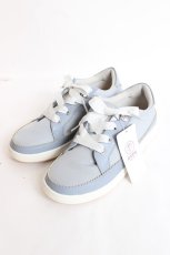画像1: axes femme / リボン×スカラップスニーカー M サックス Y-26-07-25-015-AX-SH-SZ-ZY (1)
