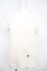 画像1: Franche Lippee / くまプリントポケットカットソー M 生成り Y-26-07-26-005-LO-TO-SZ-ZY (1)