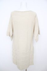 画像2: franche lippee black / ニットチュニック M 生成り Y-26-07-26-053-LO-OP-SZ-ZY (2)