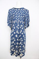 画像2: franche lippee black / フローラルぞうさんはねワンピース M 青 Y-26-07-26-055-LO-OP-SZ-ZY (2)