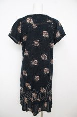 画像2: franche lippee black / ふんわりワンピース M 紺 Y-26-07-26-061-LO-OP-SZ-ZY (2)