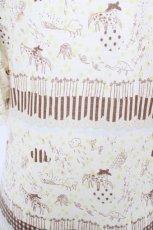 画像3: franche lippee black / らくがきボーダーワンピース M 生成り Y-26-07-26-068-LO-OP-SZ-ZY (3)