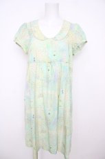 画像1: Franche Lippee / 万華鏡ワンピース M グリーン Y-26-07-26-071-LO-OP-SZ-ZY (1)