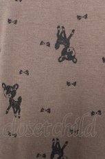 画像3: franche lippee black / バンビ長袖プルオーバー M ブラウン Y-26-07-26-011-LO-TO-SZ-ZY (3)